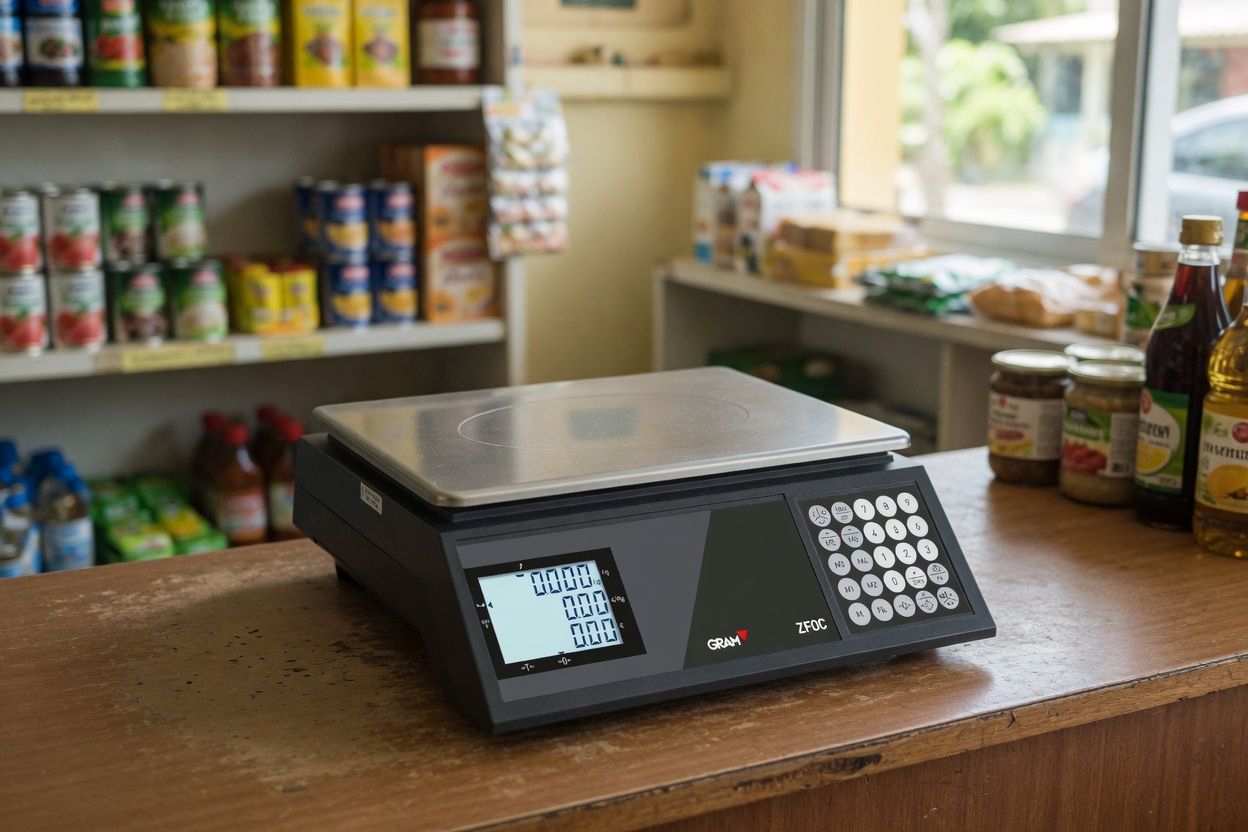 Balance commerciale Gram ZFOC poids-prix